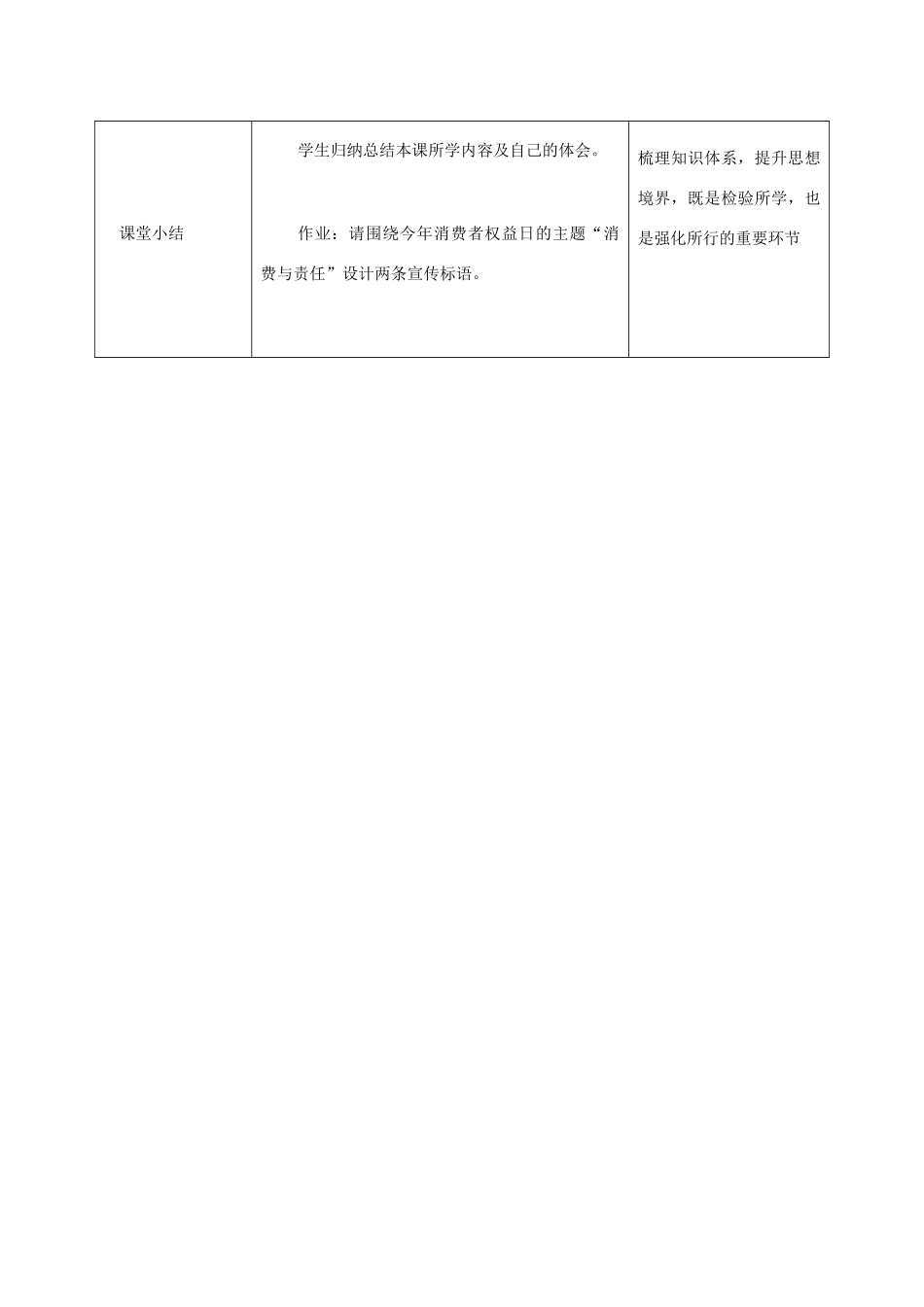 八年级政治下册 第三单元 我们的文化、经济权利 第八课 消费者的权益 第1框 我们享有“上帝”的权利教学设计 新人教版-新人教版初中八年级下册政治教案_第3页
