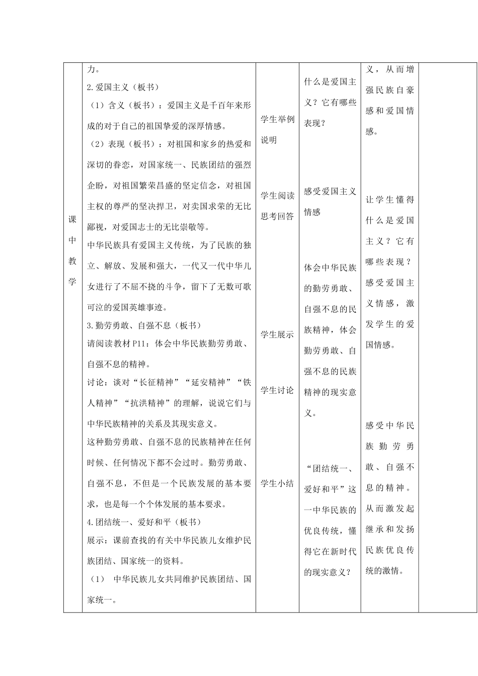 九年级政治全册 第2课《历史的昭示》教案 教科版-教科版初中九年级全册政治教案_第3页