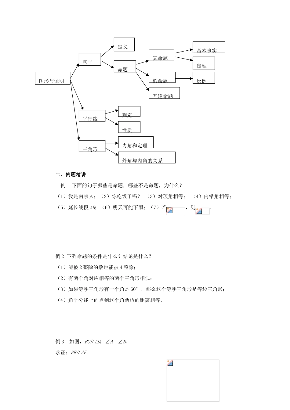 八年级数学下册：第十一章图形与证明（一）复习教案（苏科版）_第2页
