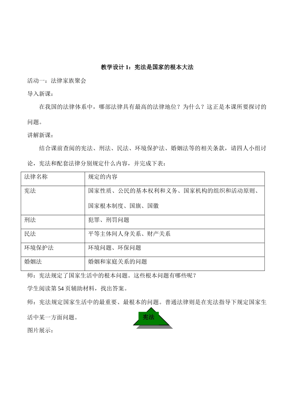 八年级政治上册 第15课 神圣的宪法_第2页