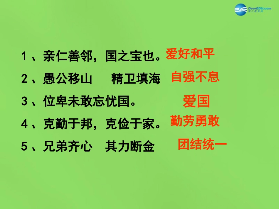 山东省临沂市蒙阴县第四中学九年级政治全册 第九课 高擎民族精神的火炬课件 鲁教版_第1页