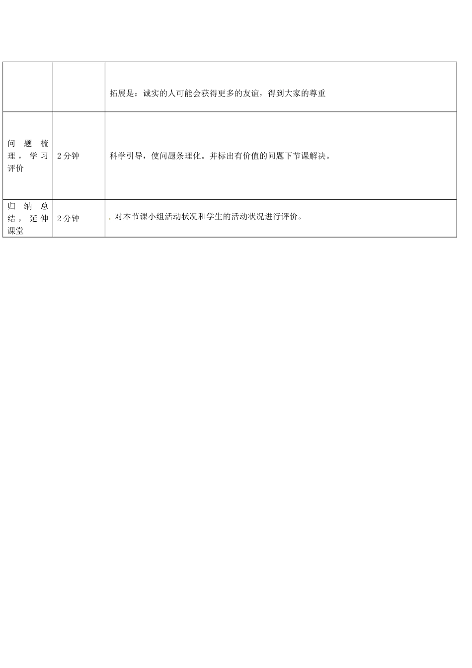 七年级政治上册 第13课 分数的品质教学设计 教科版-教科版初中七年级上册政治教案_第3页