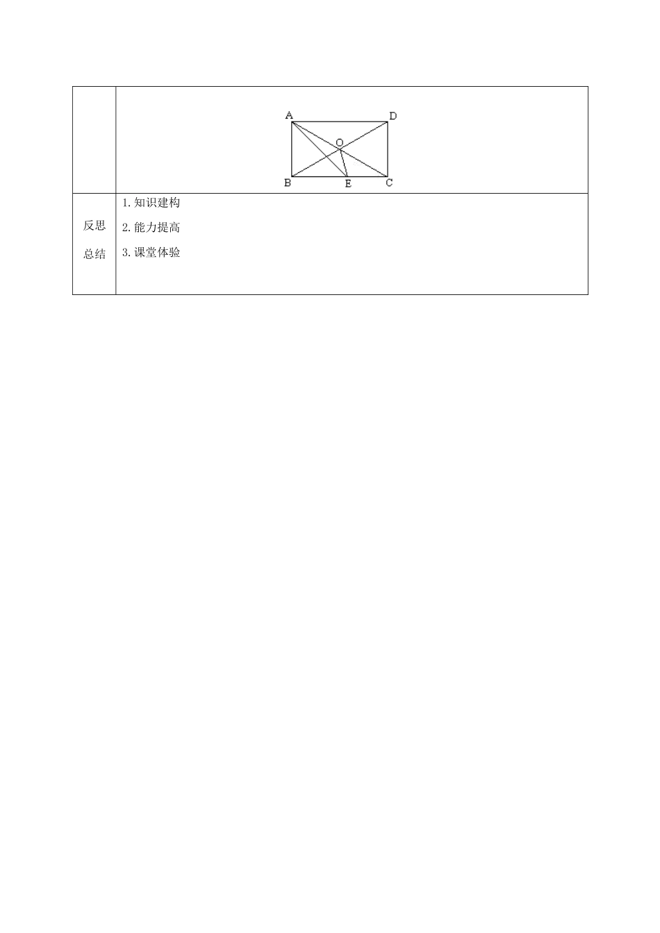 八年级数学下册 第19章 矩形、菱形与正方形 19.1 矩形教案 （新版）华东师大版-（新版）华东师大版初中八年级下册数学教案_第3页