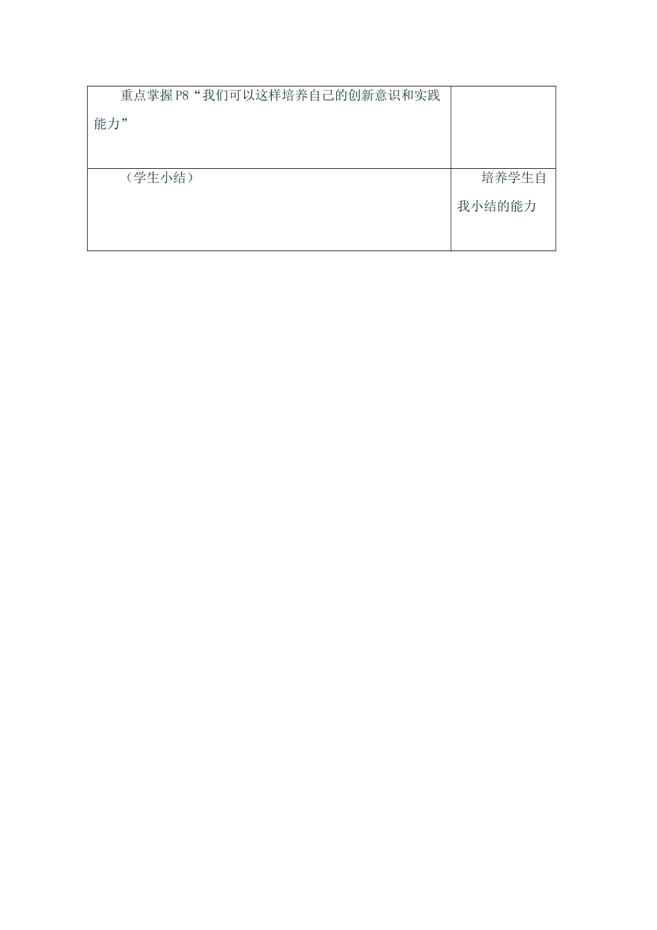 七年级政治上：第一单元  走进中学—第一节  第二起跑线  教案（湘师版）_第3页