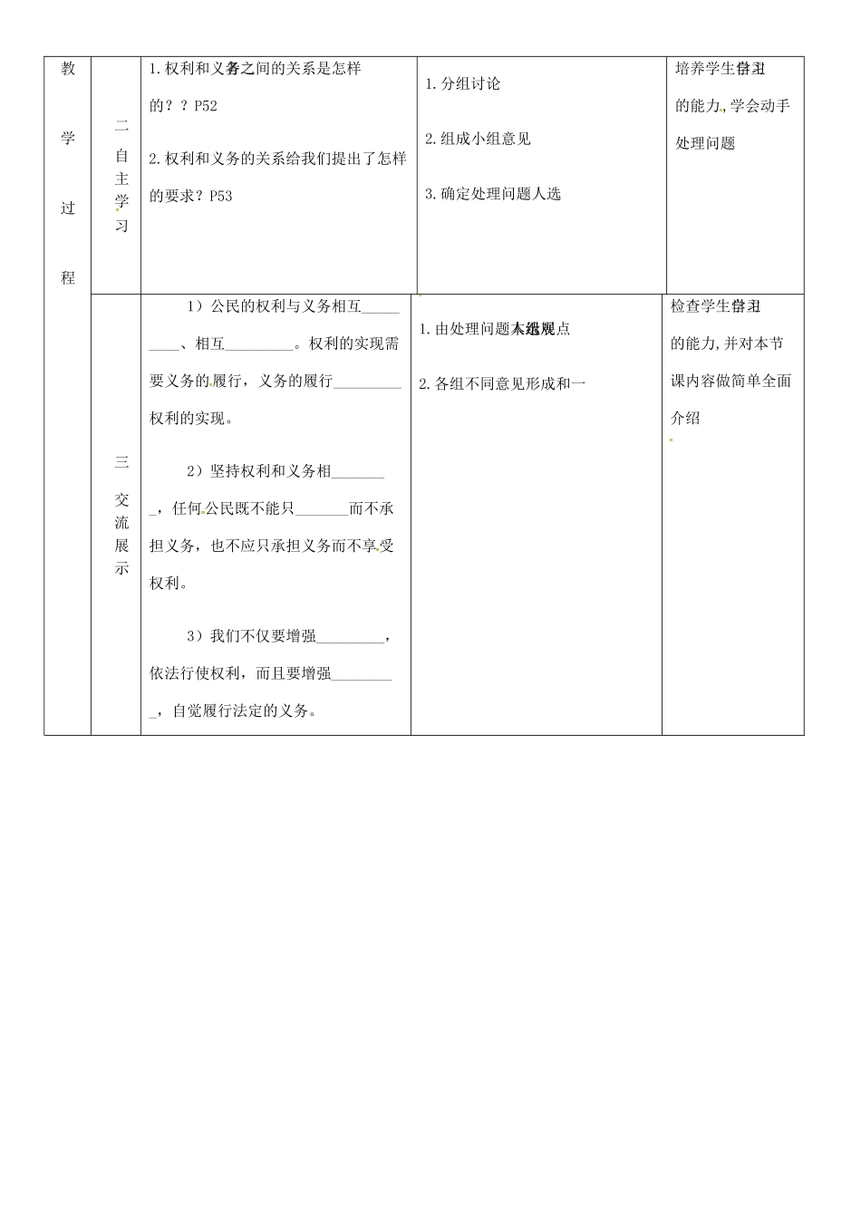 云南省昆明市东川区八年级道德与法治下册 第二单元 理解权利义务 第四课 公民义务 第2框 依法履行义务教案1 新人教版-新人教版初中八年级下册政治教案_第2页