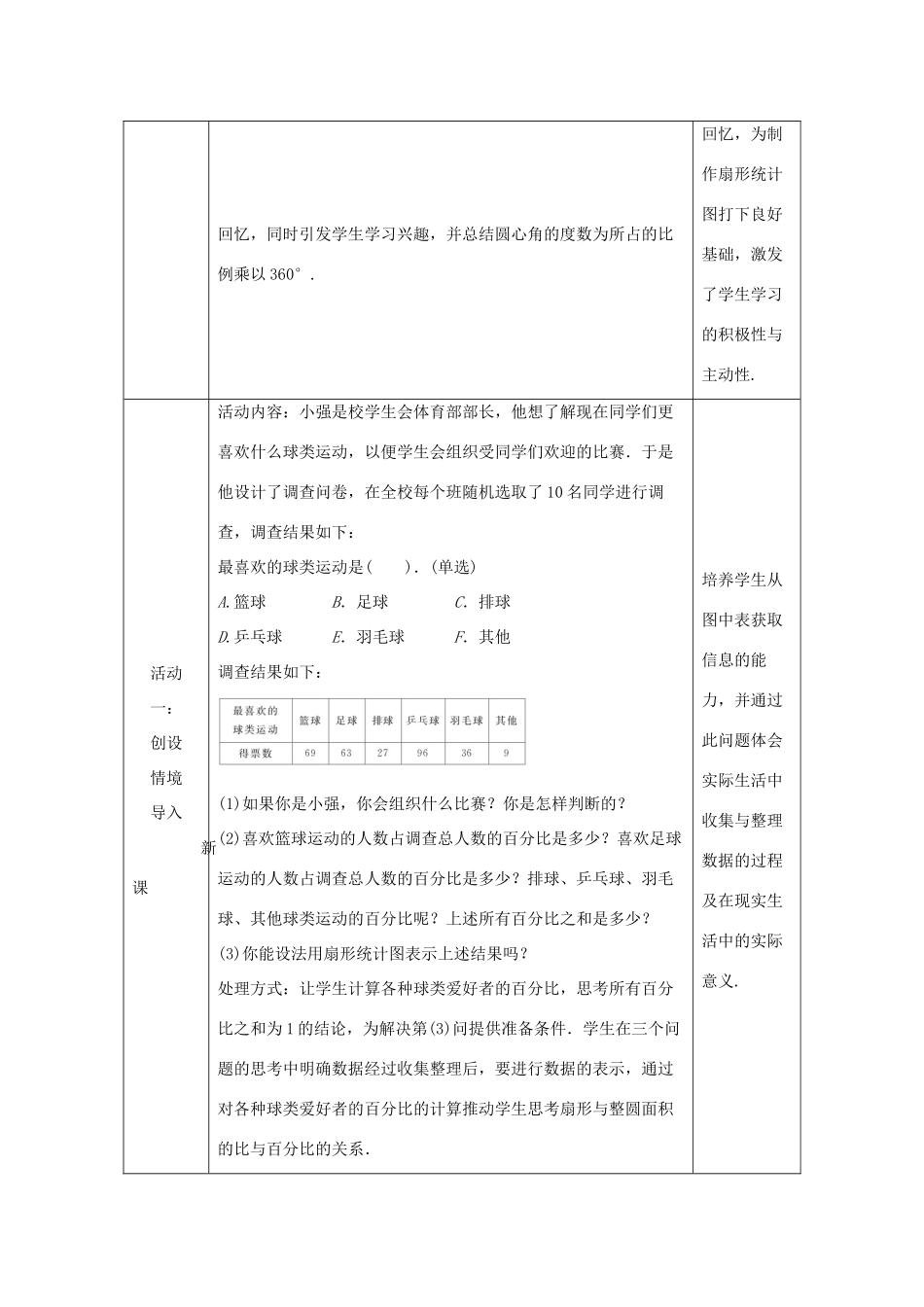 八年级数学上册 第15章 数据的收集与表示 15.2 数据的表示教案 （新版）华东师大版-（新版）华东师大版初中八年级上册数学教案_第2页