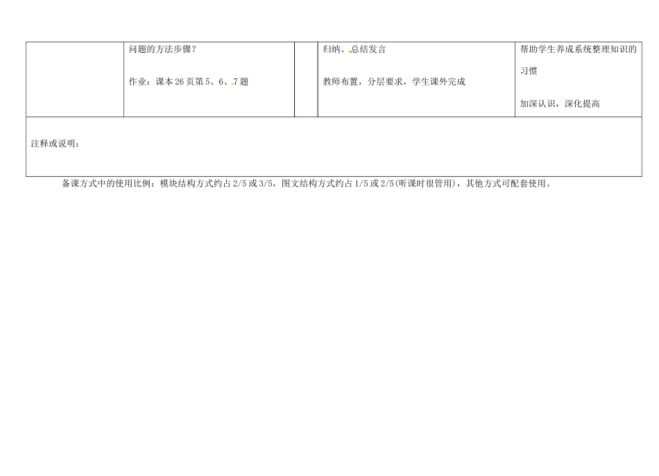 广西玉林市玉州区五中人教版九年级数学下册《26.3 二次函数与实际问题》教案 新人教版_第2页