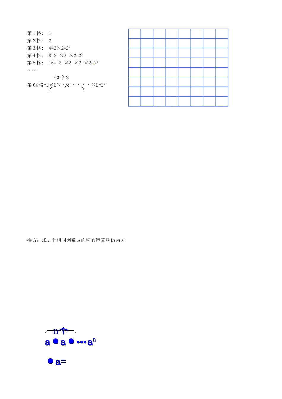 广东省广州市白云区汇侨中学七年级数学上册《有理数的乘方》教案2 新人教版_第3页