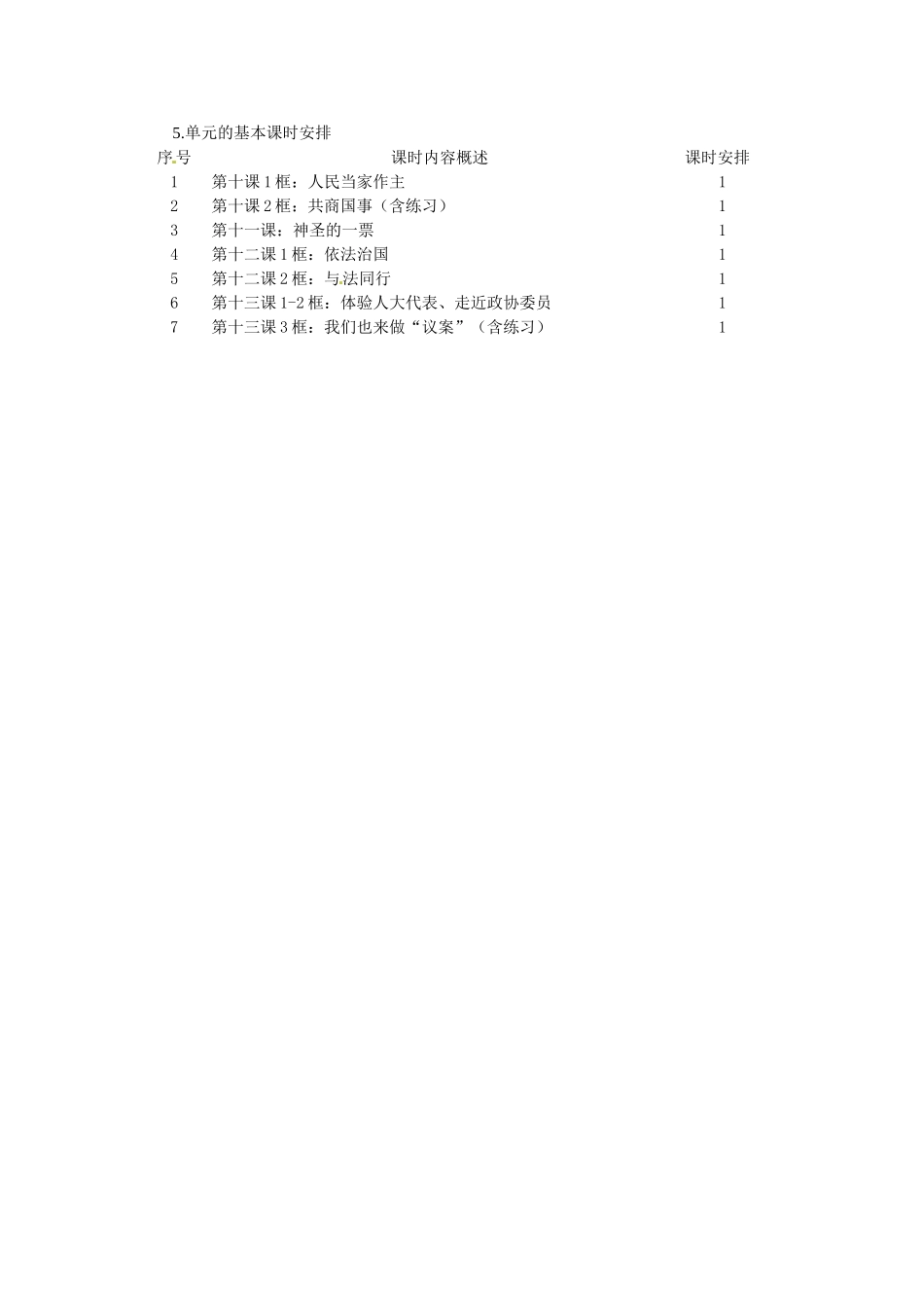 四川省遂宁市广德初级中学九年级政治全册 第四单元 又到两会时教案 教科版_第3页