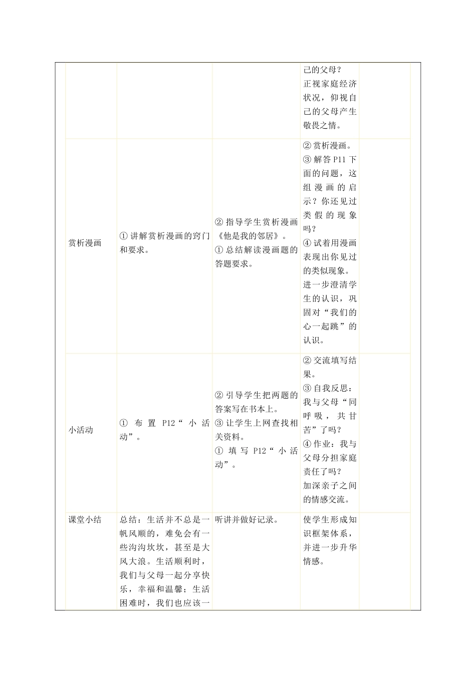 秋八年级政治上册 第1课 我们的心一起跳教案 人民版-人民版初中八年级上册政治教案_第2页