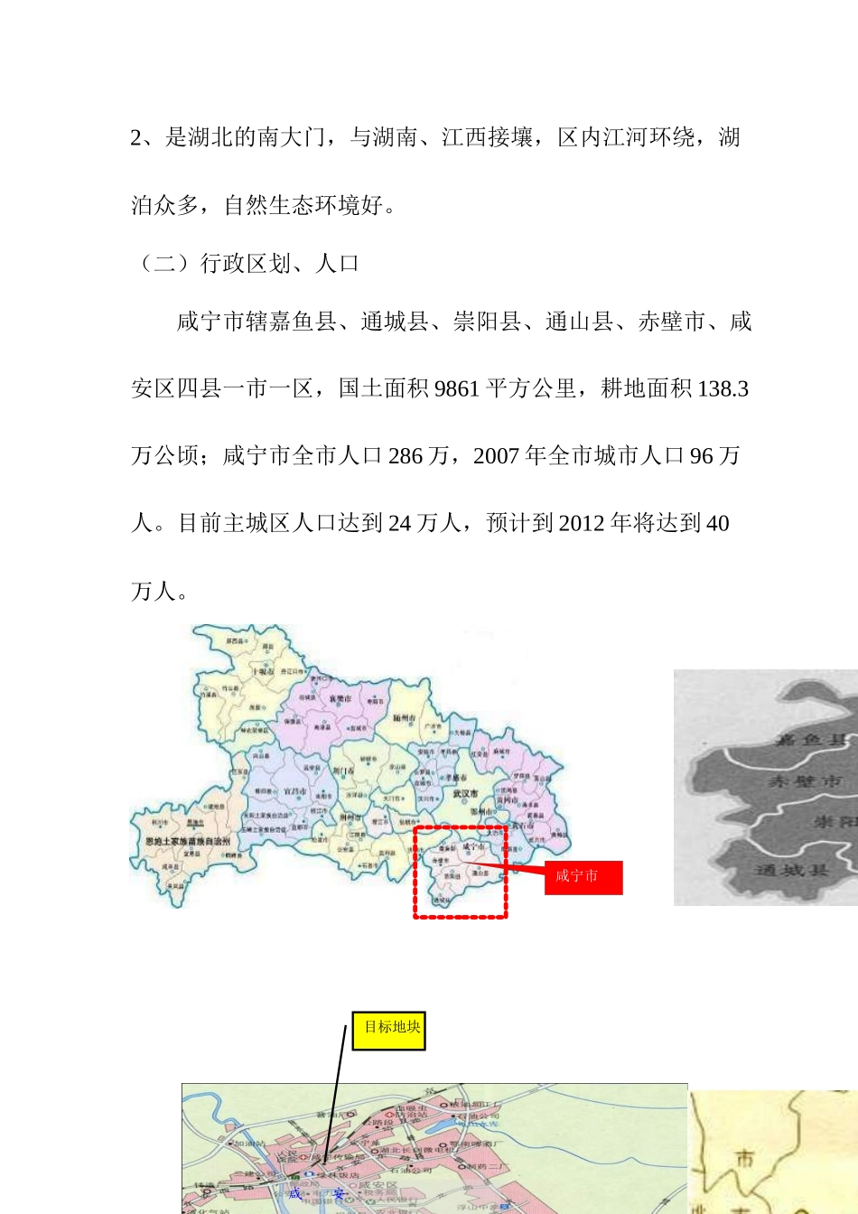 咸宁市枫丹国际城项目市场分析报告_第2页
