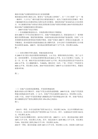 XXXX廊坊房地产市场分析