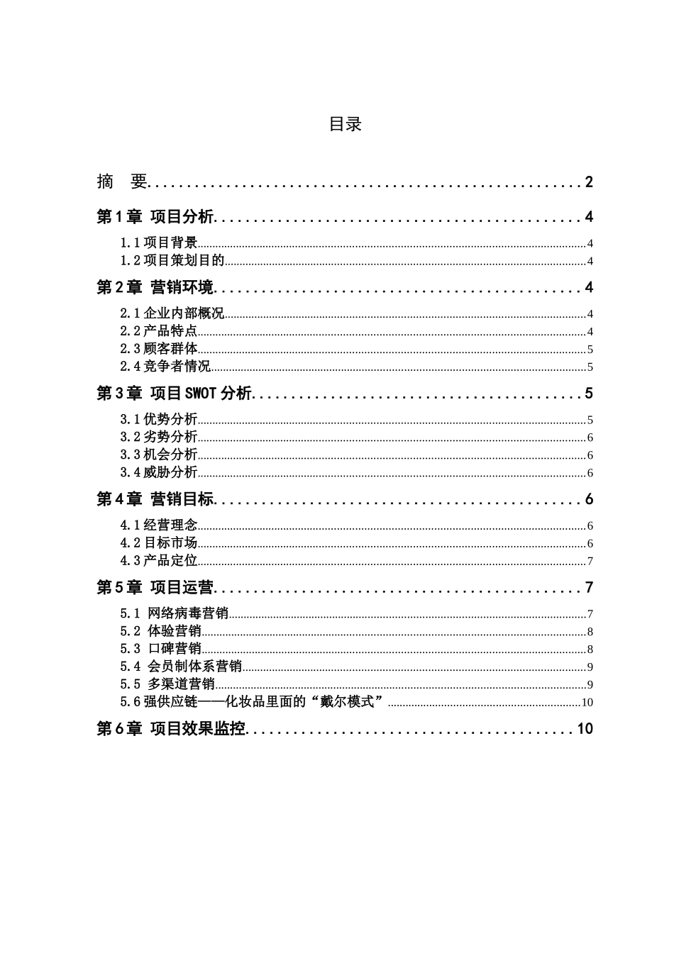 DHC企业网络营销方案设计_第3页