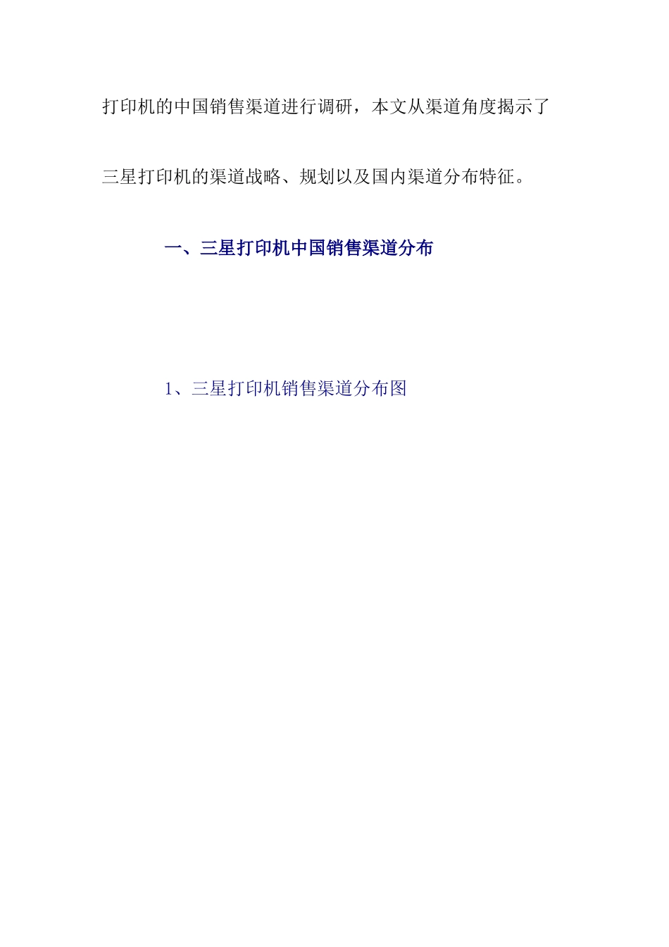 三星销售渠道调研报告_第2页