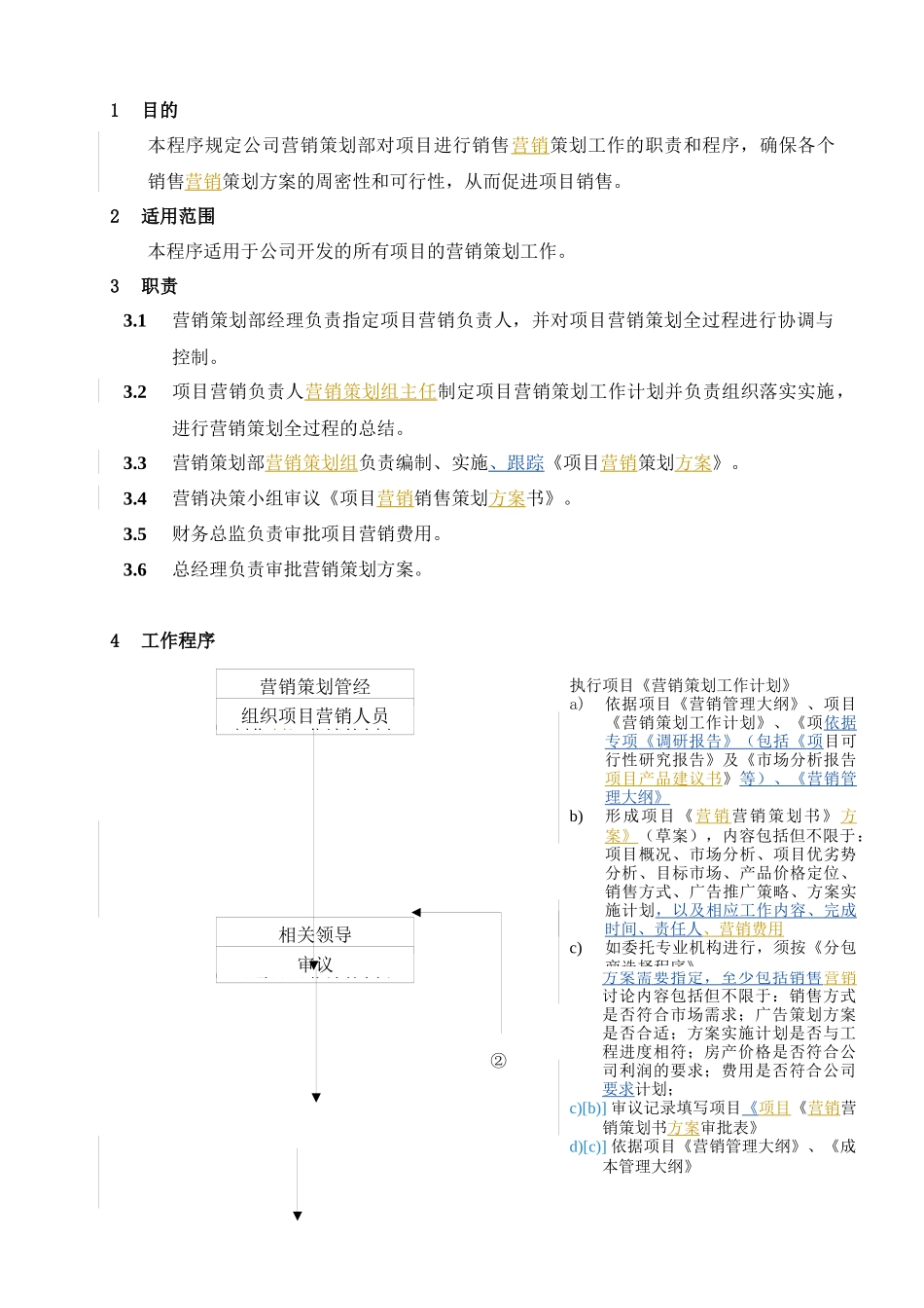 WHVK-QP-14-01房产营销策划控制程序_第1页