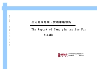 中原星河惠阳专案之营销策略报告(51)