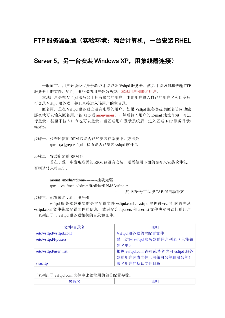 linux课堂笔记5--vsftpd服务器的配置_第1页