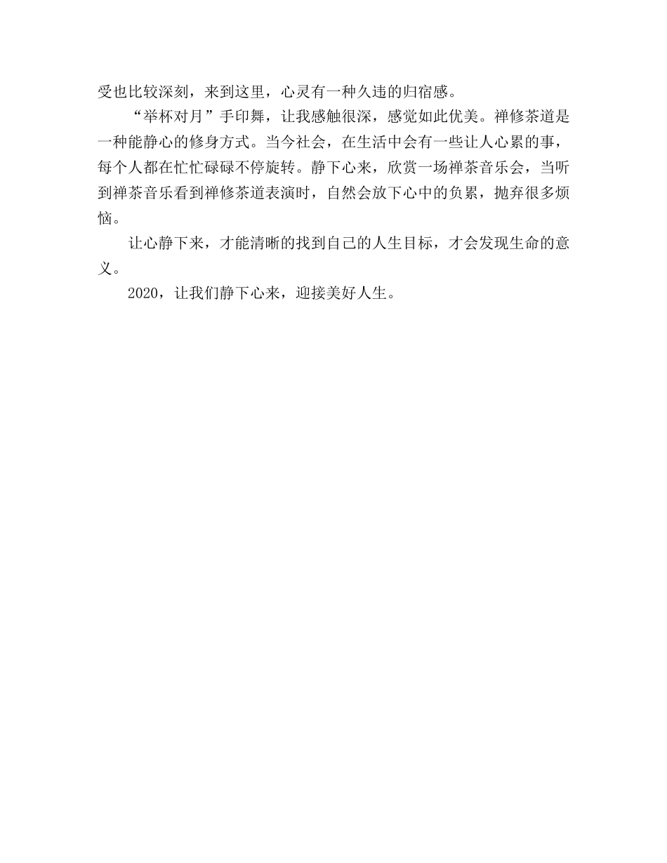 “2020迎新春祝吉祥音乐茶会”观后感 _第2页