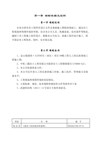 专家论证人工挖孔桩施工方案