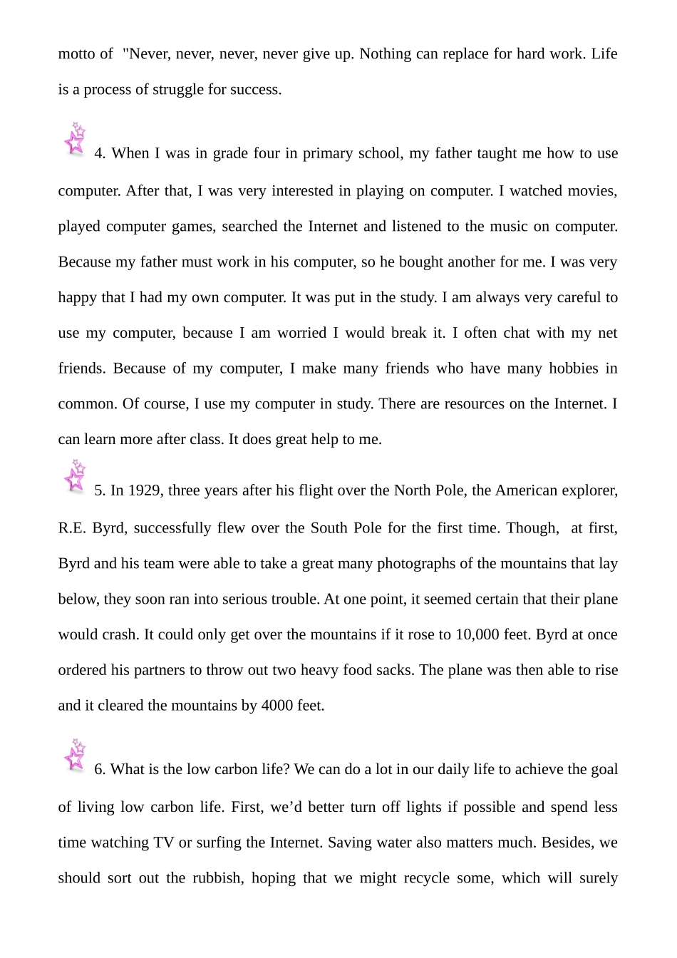 XXXX中央电视台希望之星英语风采大赛市预赛试题(初中组)_第2页