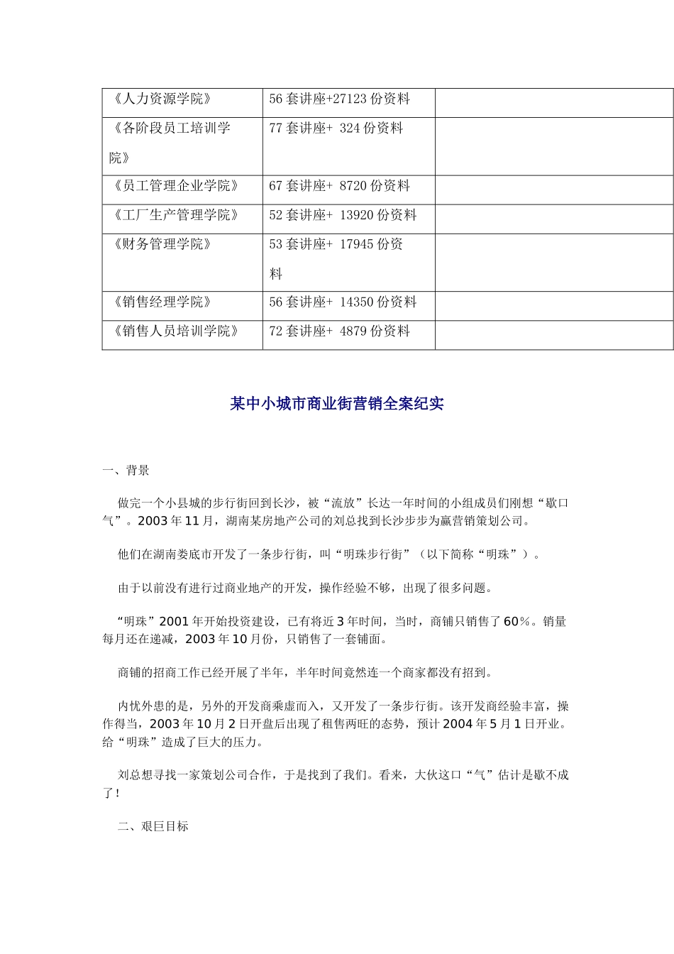 关于某中小城市商业街营销全案纪实_第2页