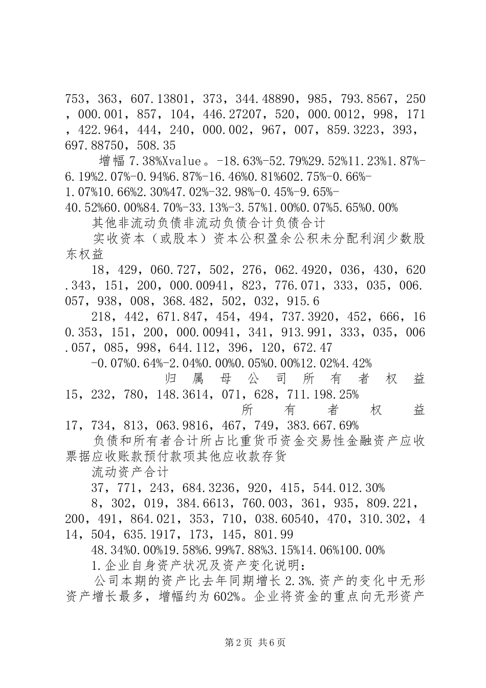 《公司财务分析报告》 _第2页