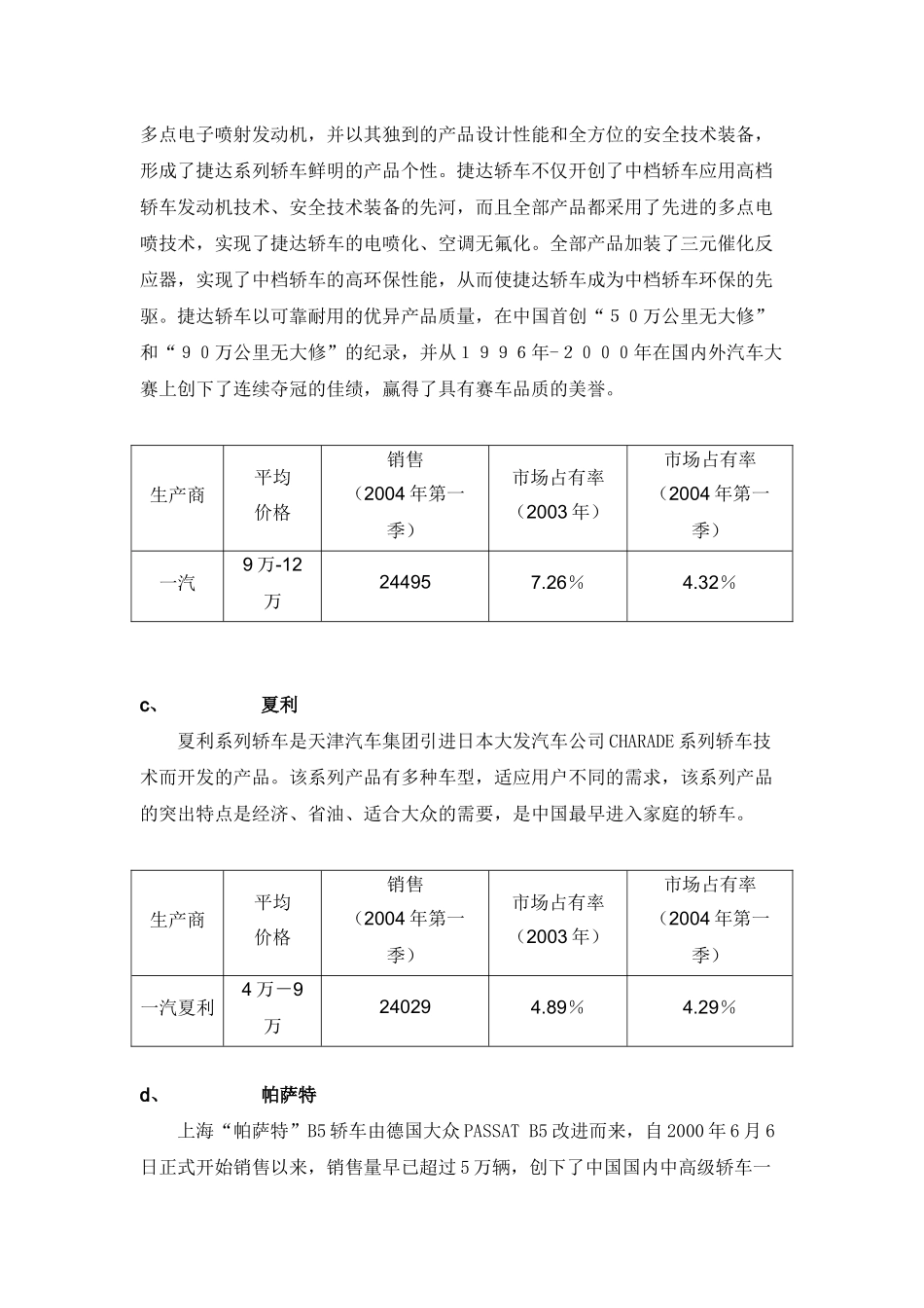 一季度汽车销售分析_第2页