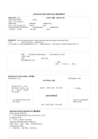 业务开发部-部门经理