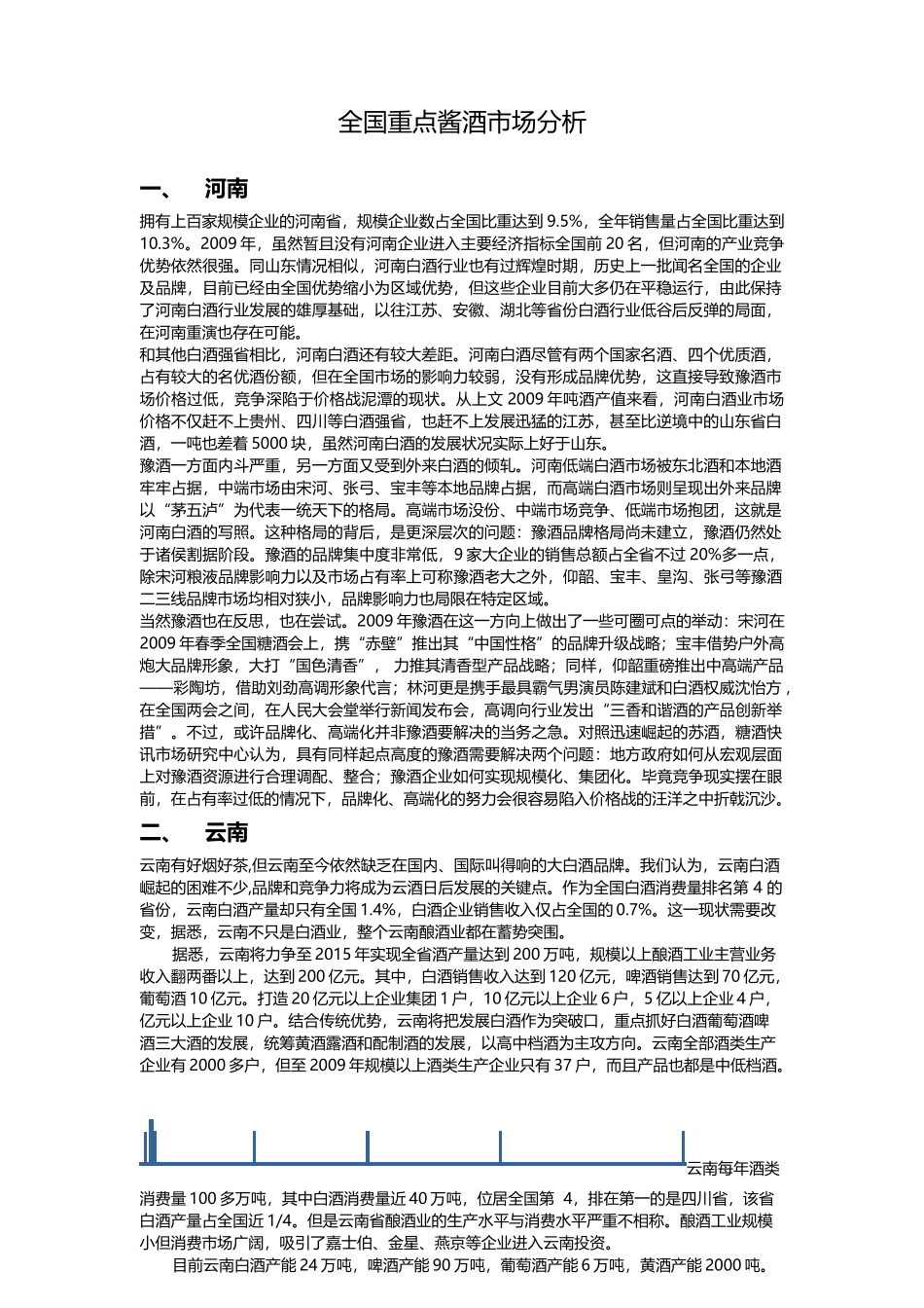 XXXX全国重点酱酒市场分析_第1页