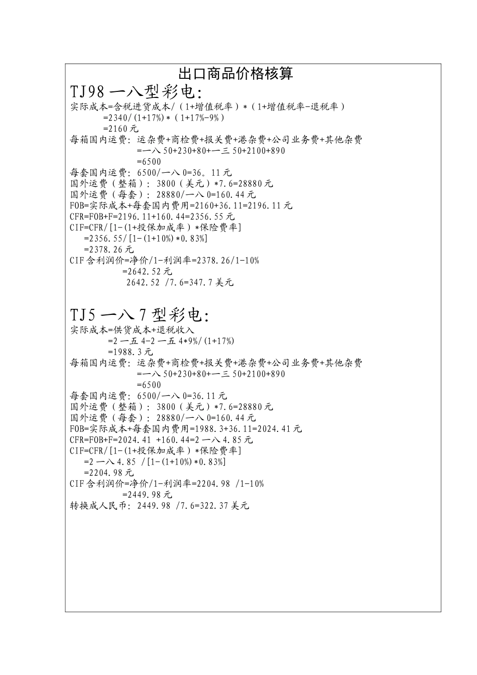 外贸出口全套单据及信函_第3页