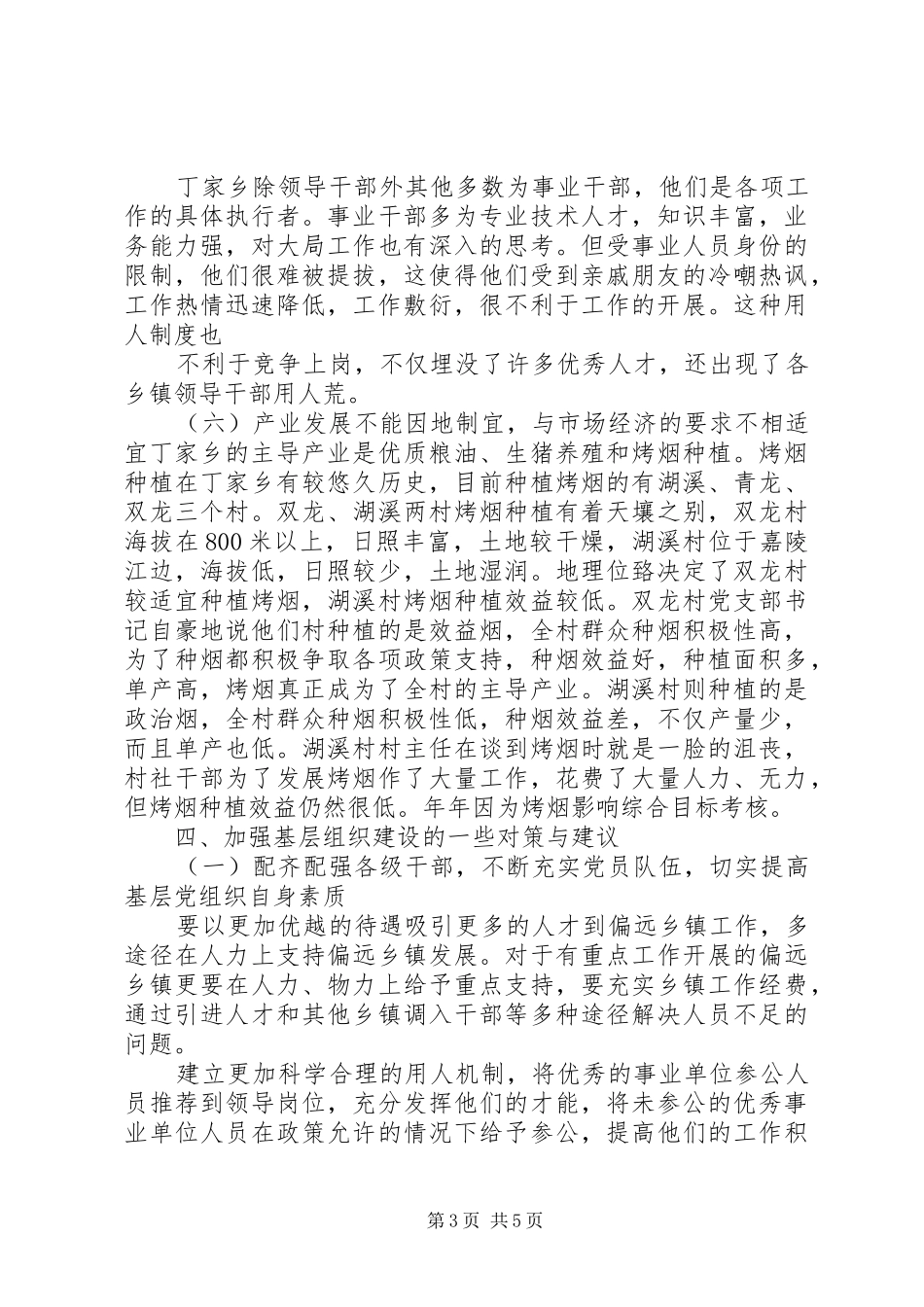 基层组织建设年调研报告1 _第3页