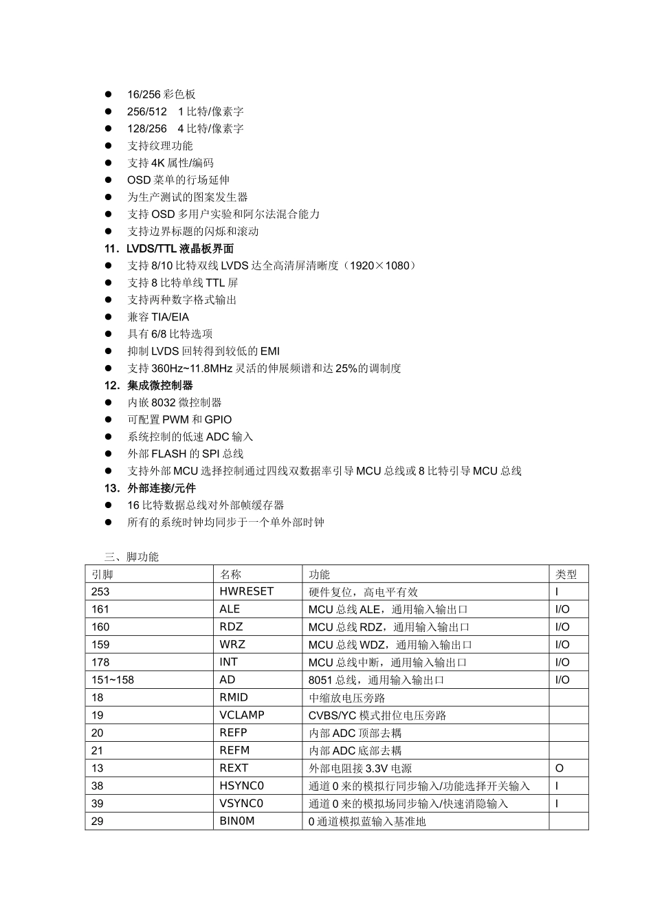 IC资料第二十一节MST9U89CL全合一LCD电视控制_第3页