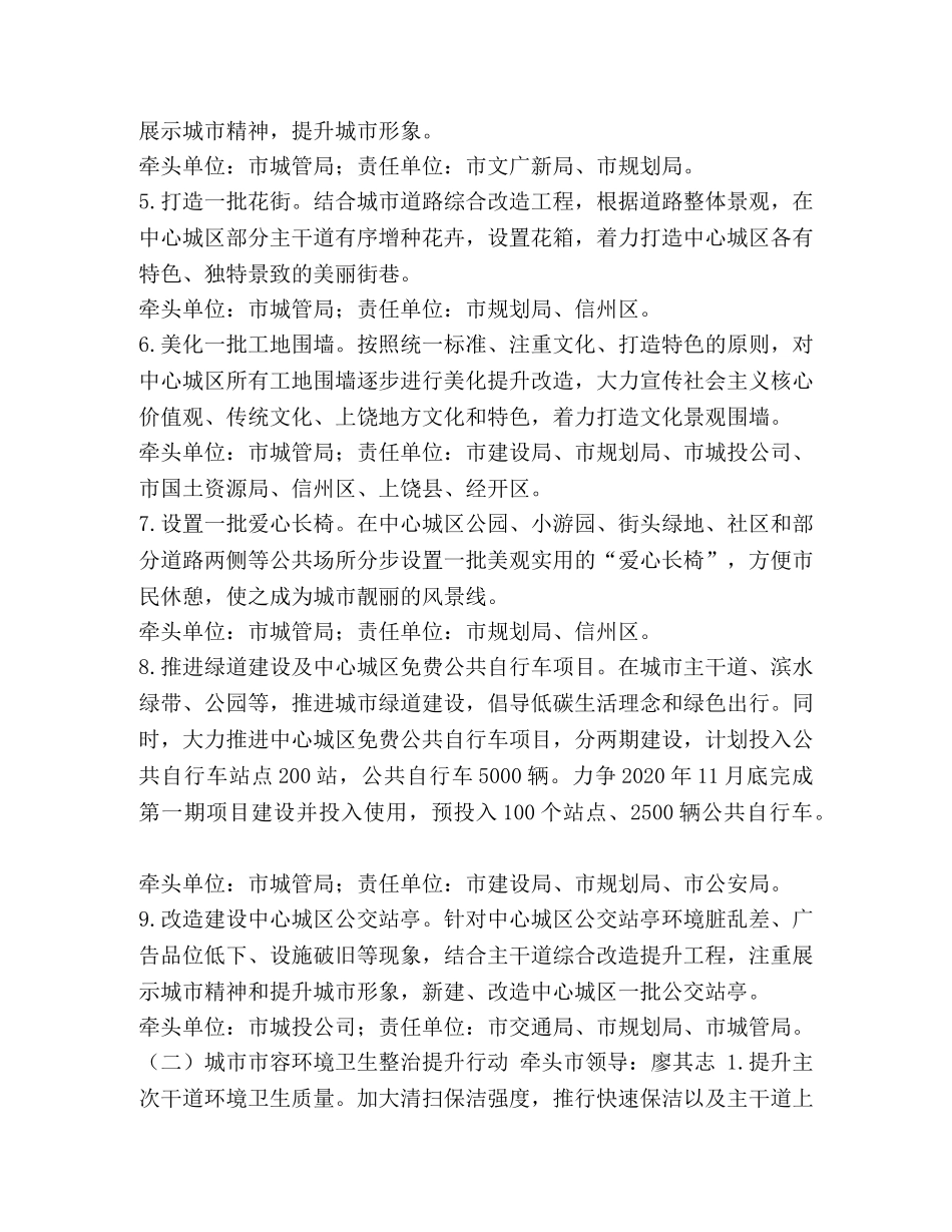 【全民共建、美丽上饶城市形象提升活动工作方案】城市形象 _第3页