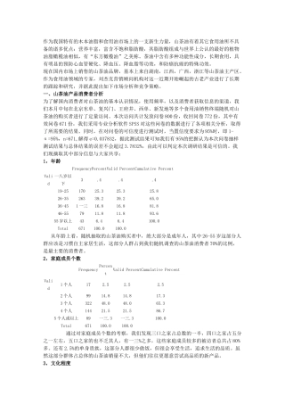 山茶油的消费者分析