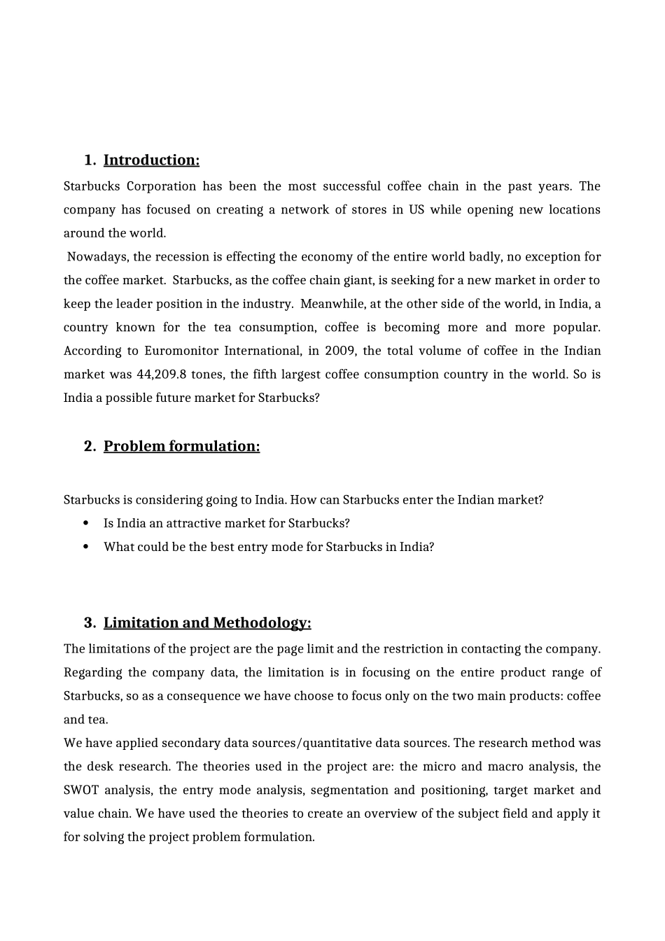 marketing plan for starbucks星巴克市场分析_第3页