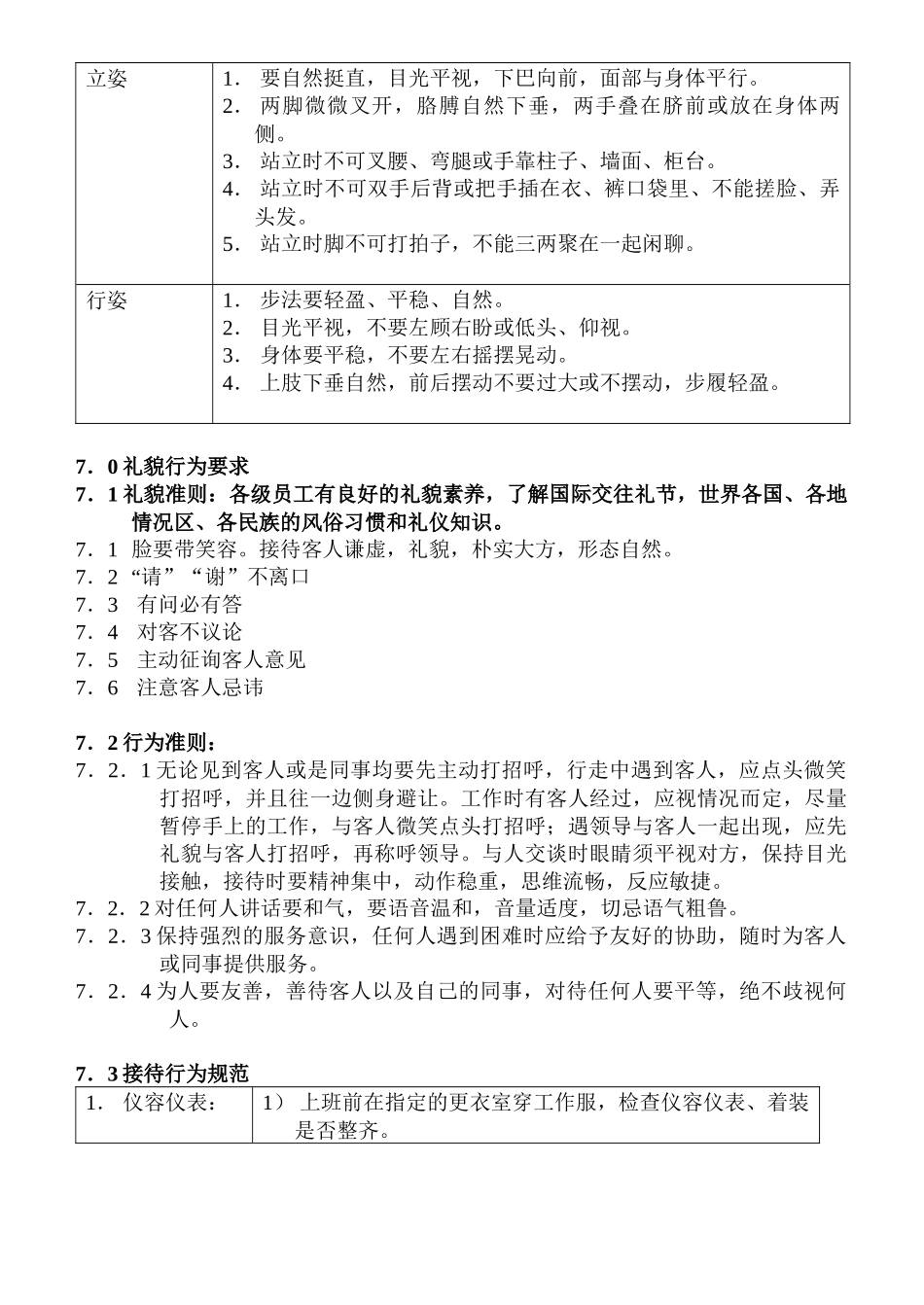 COP-KF-02客房部服务语言和行为规范_第2页