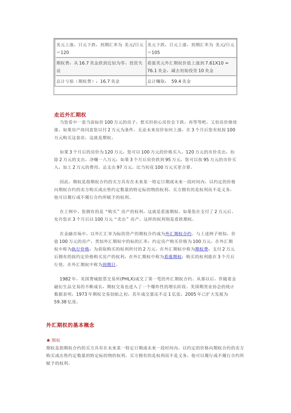 外汇保值管理知识及业务管理_第2页