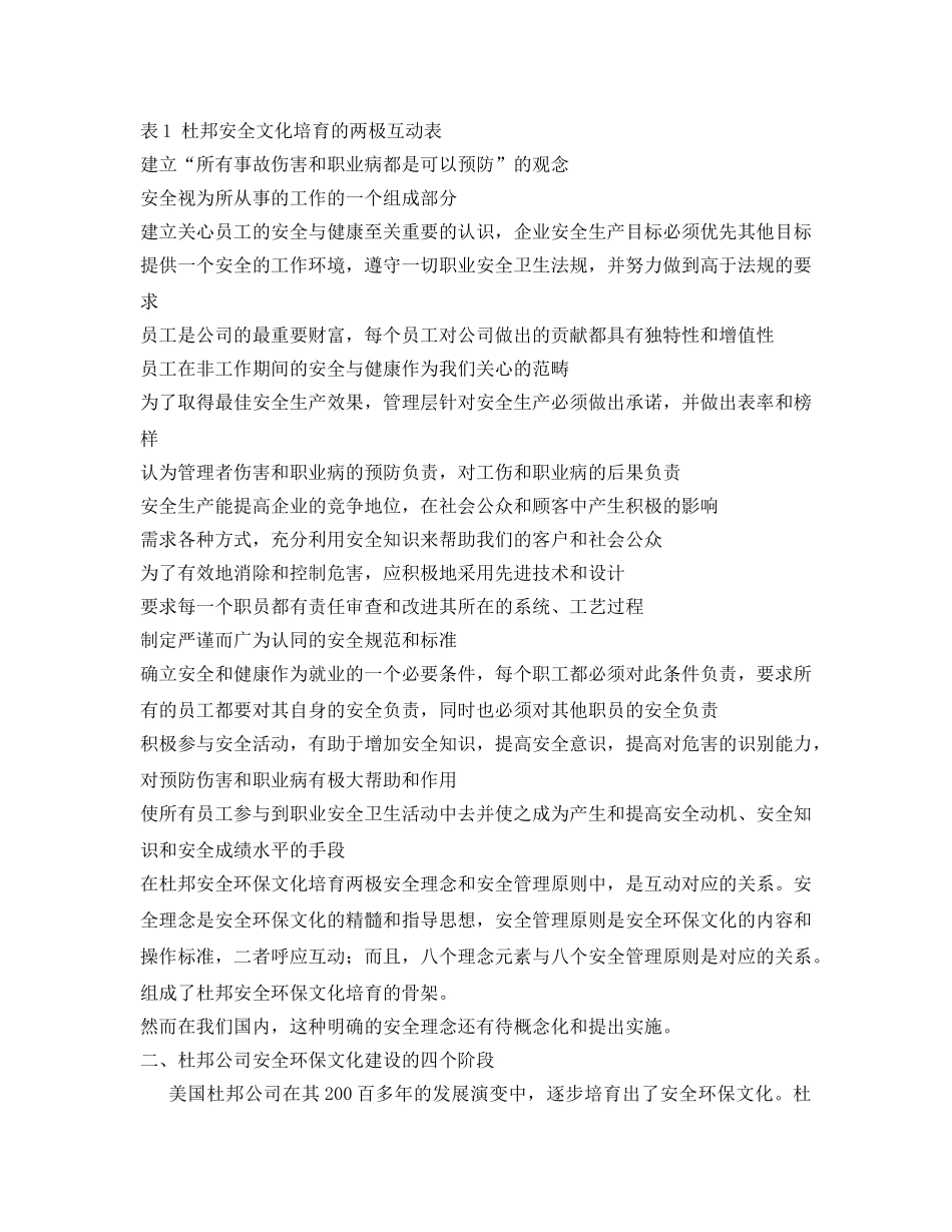 《安全管理论文》之美国杜邦公司安全环保文化培育模式研究 _第2页