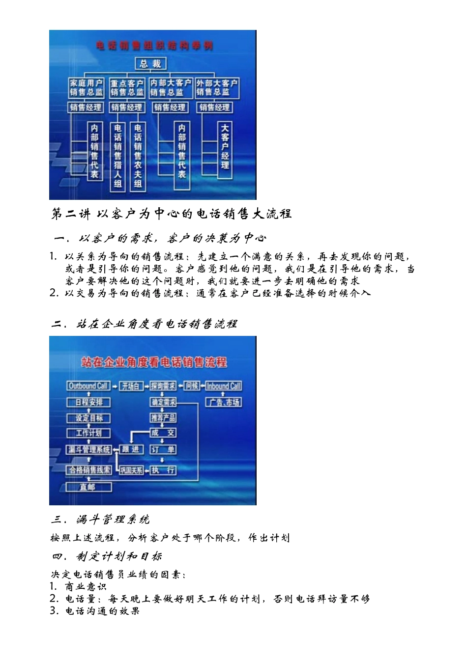 以客户为中心的电话销售流程与沟通技巧_第2页