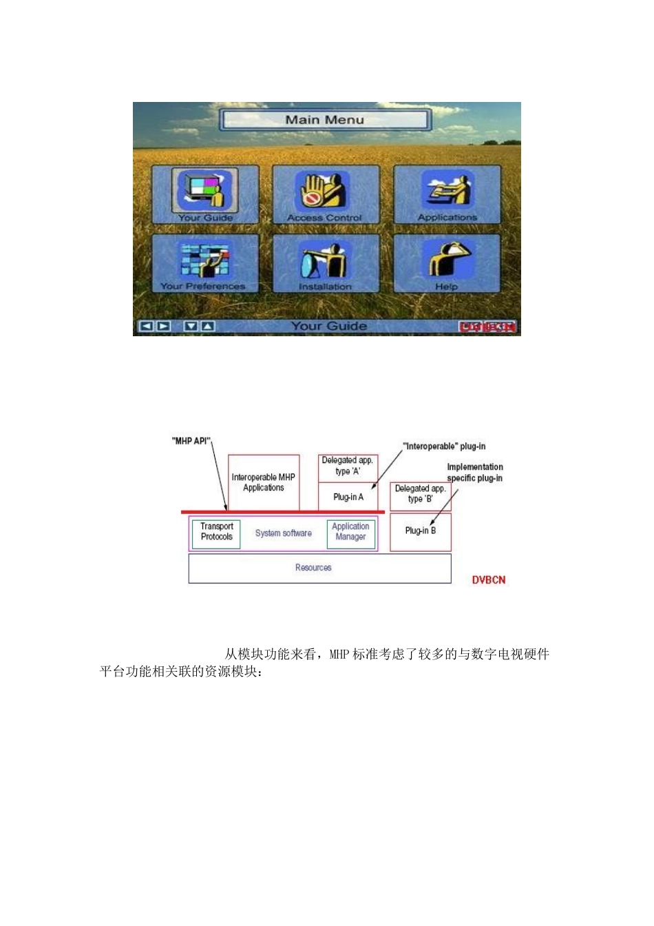 三网融合形势下的NGB数字电视中间件标准_第2页