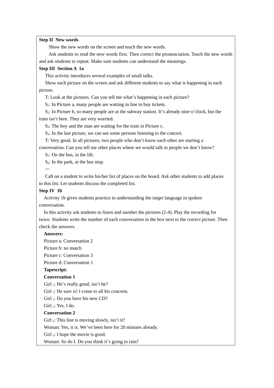 unit 10　its a nice day，isnt it教案7（鲁教版七年级下）doc--初中英语 _第2页