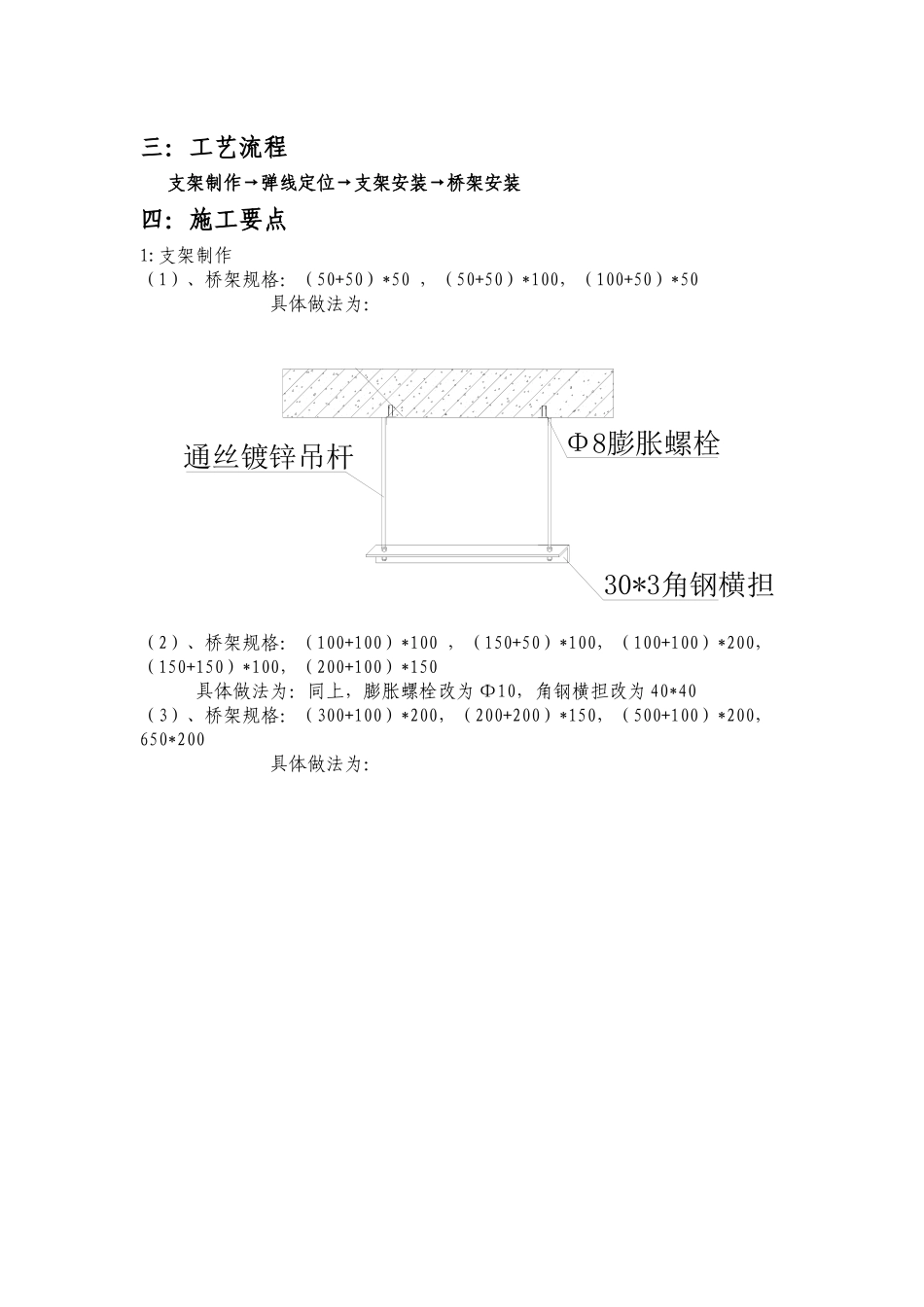 大同中医院桥架安装施工方案_第3页