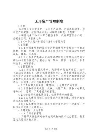 无形资产管理规章制度 (2)