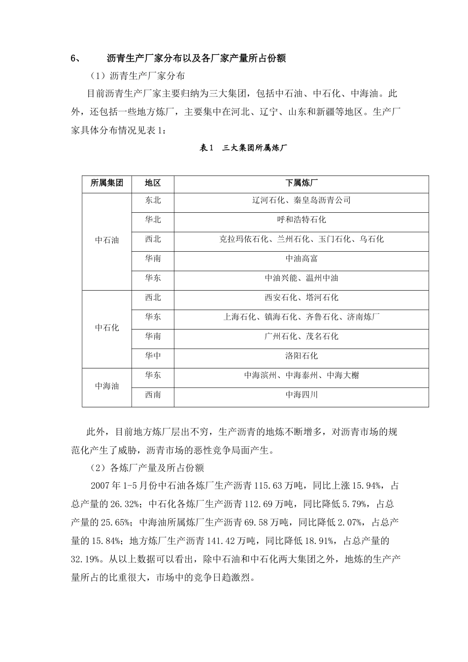 中国沥青及其改性沥青市场状况分析_第3页