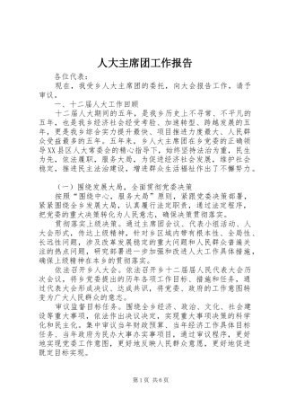人大主席团工作报告 (21)