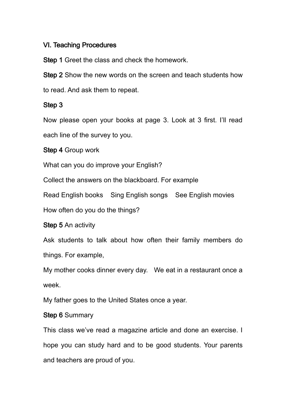 unit 1《how often do you exercise》period 3（人教新目标八年级）doc--初中英语 _第2页