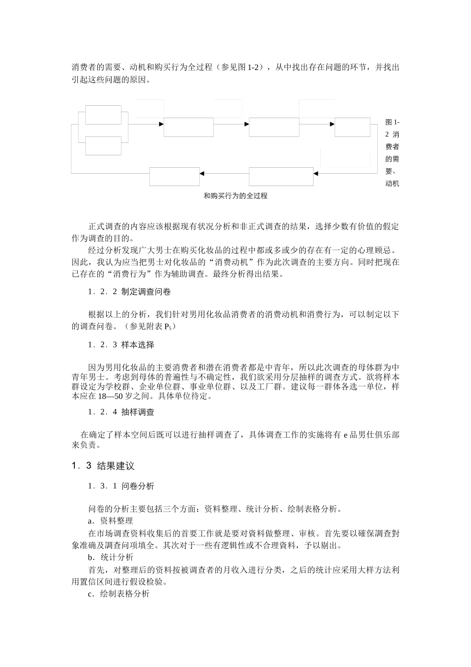 关于男用化妆品市场调查的总体方案_第3页