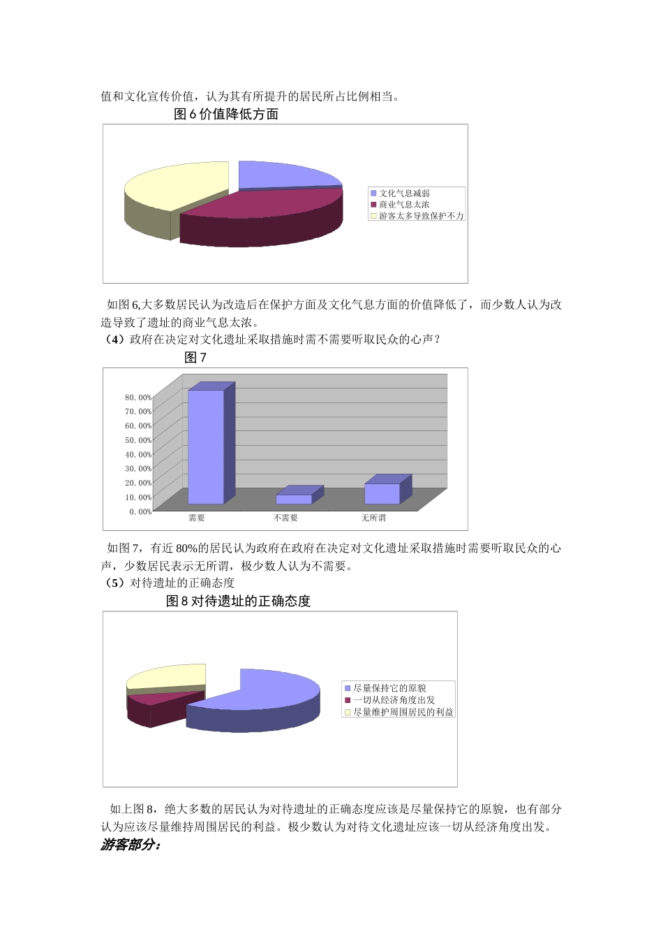 北京市居民对文化遗址拆迁改造的看法的调研_第3页