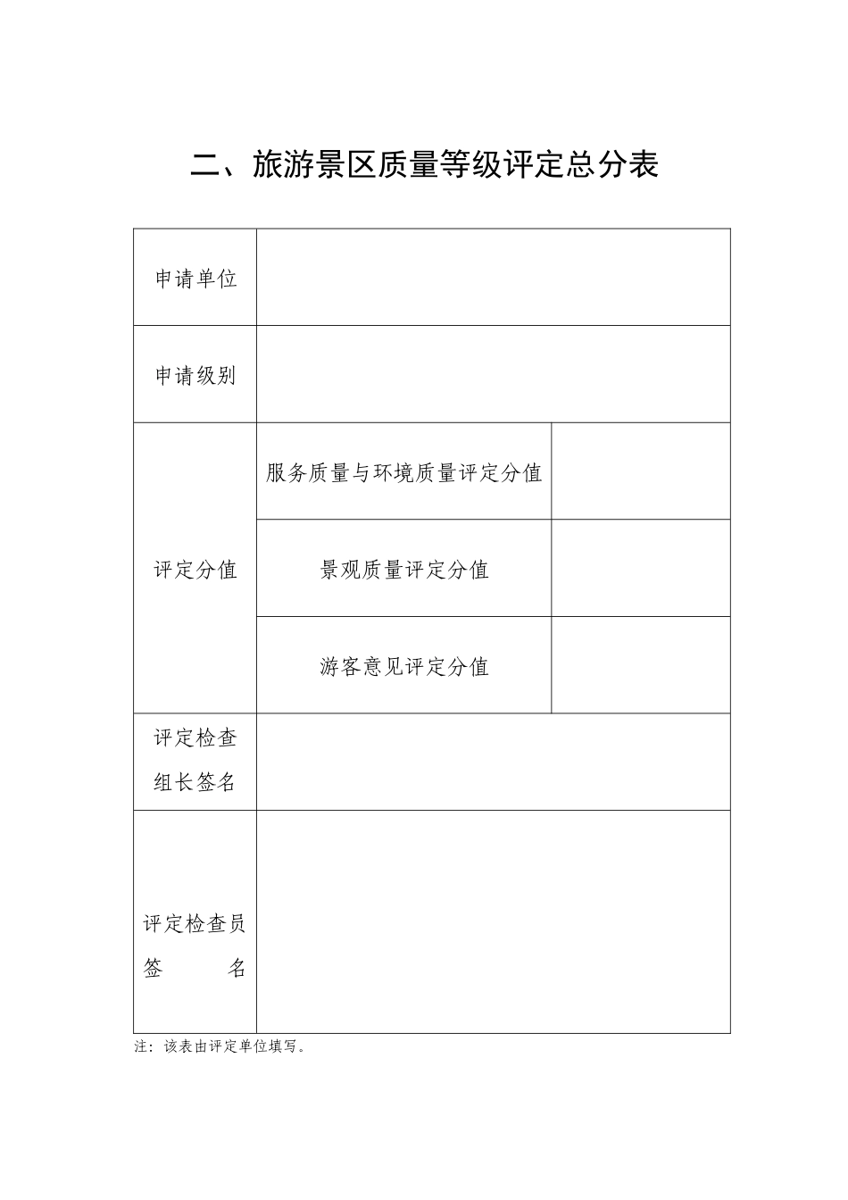 旅游景区质量等级申请评定报告附件6_第2页