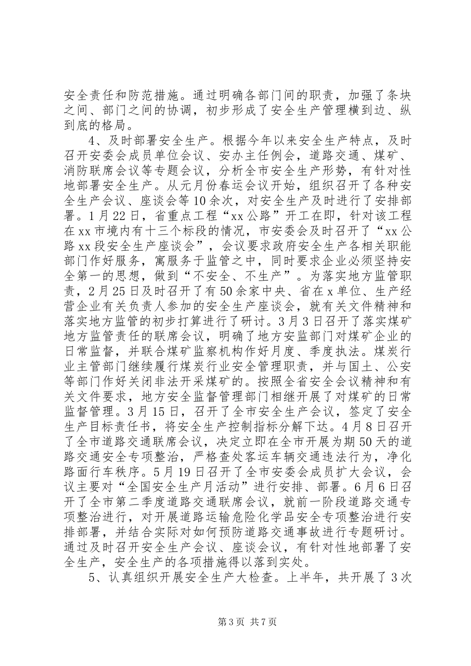 市安全生产监督管理局工作报告1 _第3页